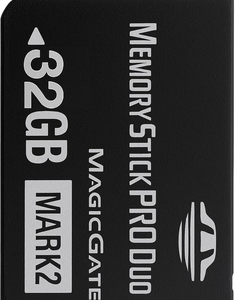 Ekoomar Original 32GB Memory Stick Pro Duo MARK2 - Compatible with PSP1000/2000/3000, DSLR Burst Shooting, MagicGate | High-Speed Read/Write Memory Stick Duo Card for PSP Memory Stick & Cameras - Image 1